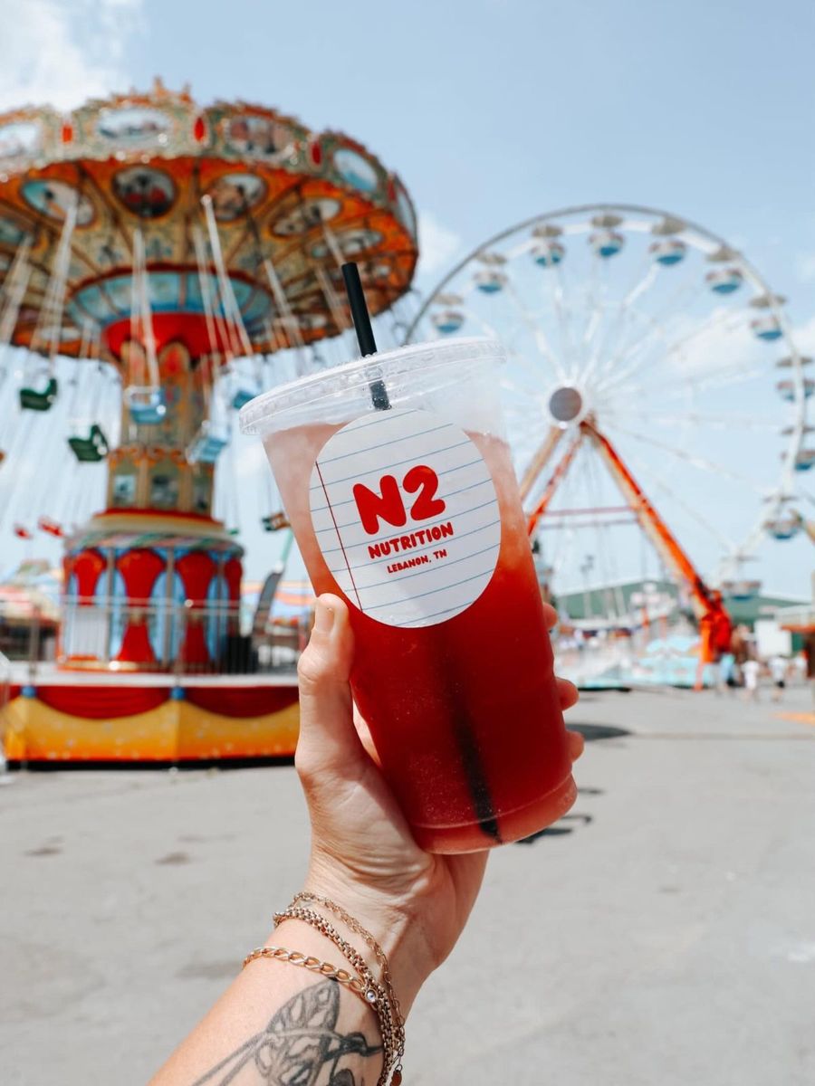 N2 seasonal fair menu with a fresh tea