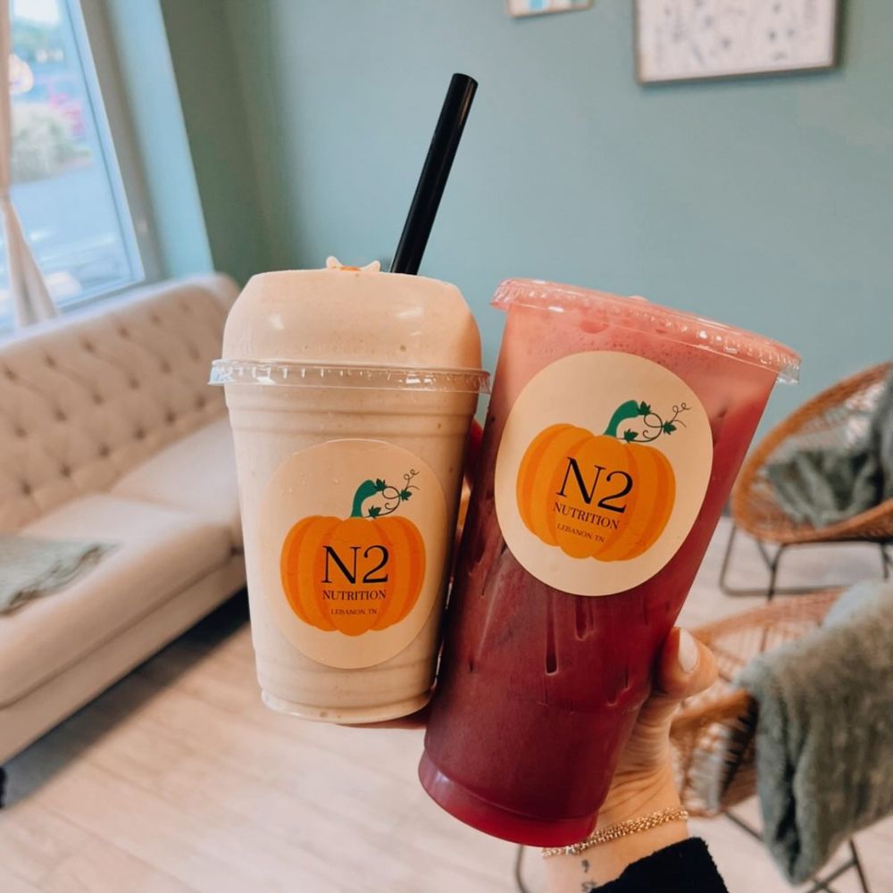 Two N2 shakes side by side